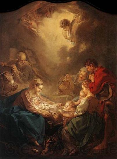 Francois Boucher Adoration of the Shepherds